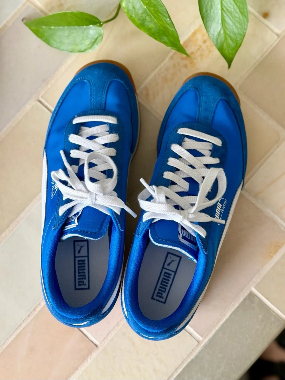Blue PUMA Easy Rider Women’s Sneakers 9 - Picture 2 of 7